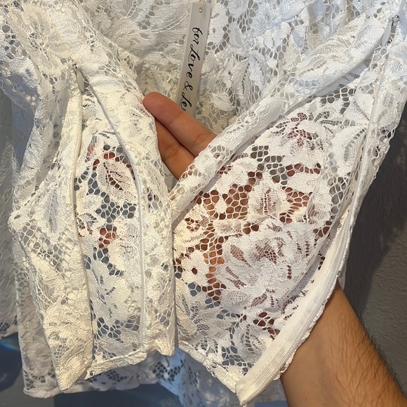 For love and lemons Frances Puff Sleeve Mini Dress NWT - Picture 8 of 15